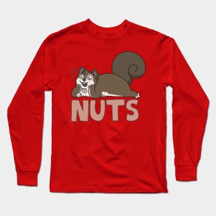 Nuts Squirrel Long Sleeve T-Shirt